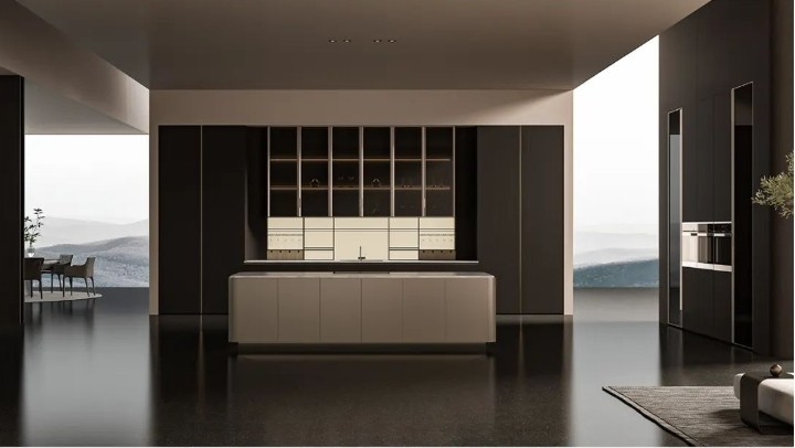 百得胜水漆轻高定橱柜